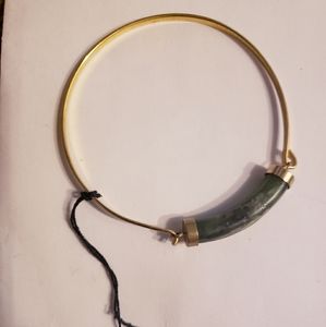 Genuine Jade gold bracelet